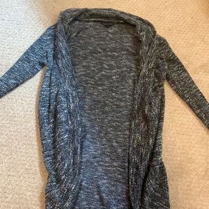 Navy with white Aeropostale Cardigan
